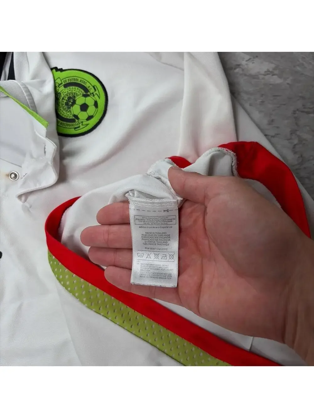 Y2K Adidas Mexico National Team 2015 Away Futbol Jersey